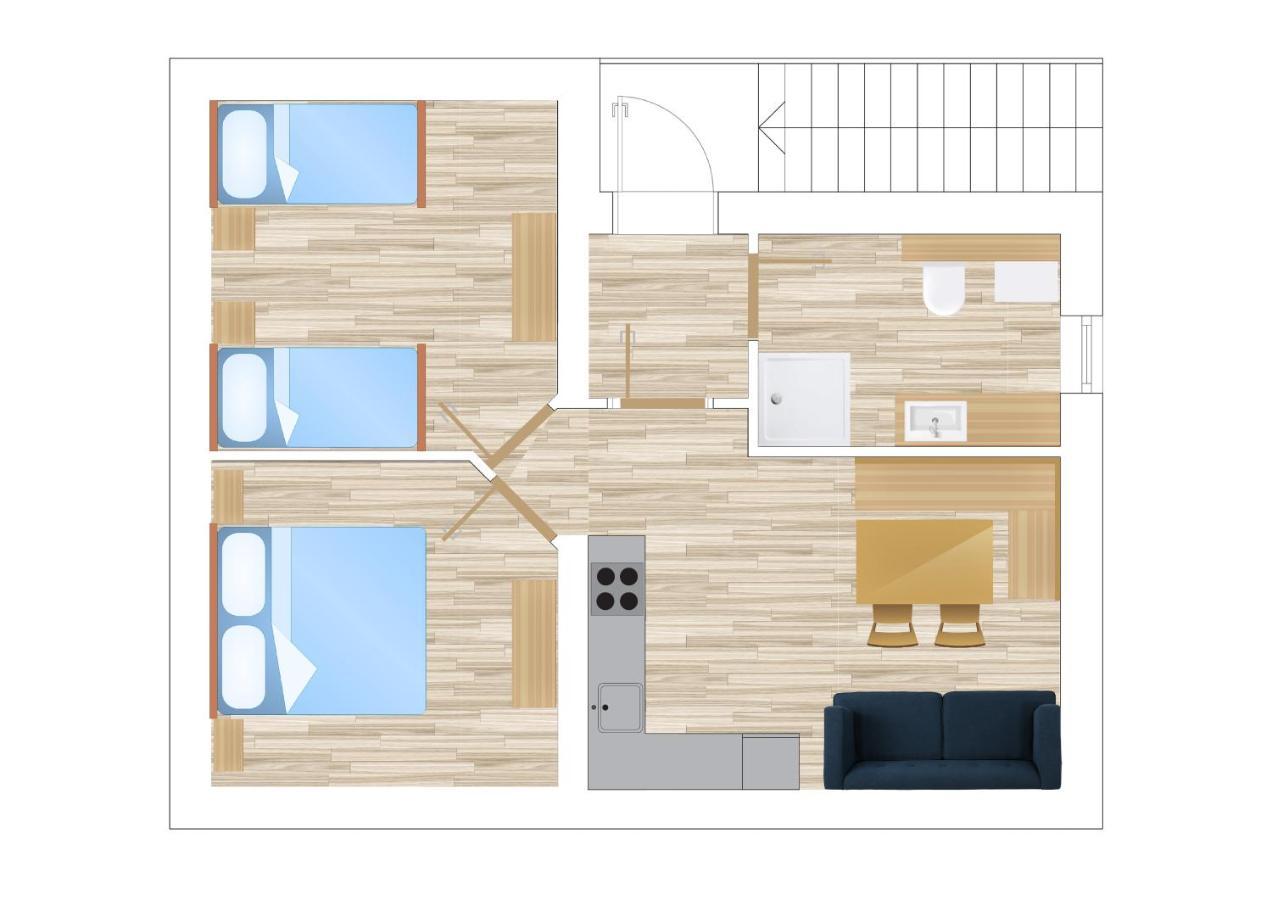 Apartma Ana Ida Srpenica Exteriér fotografie